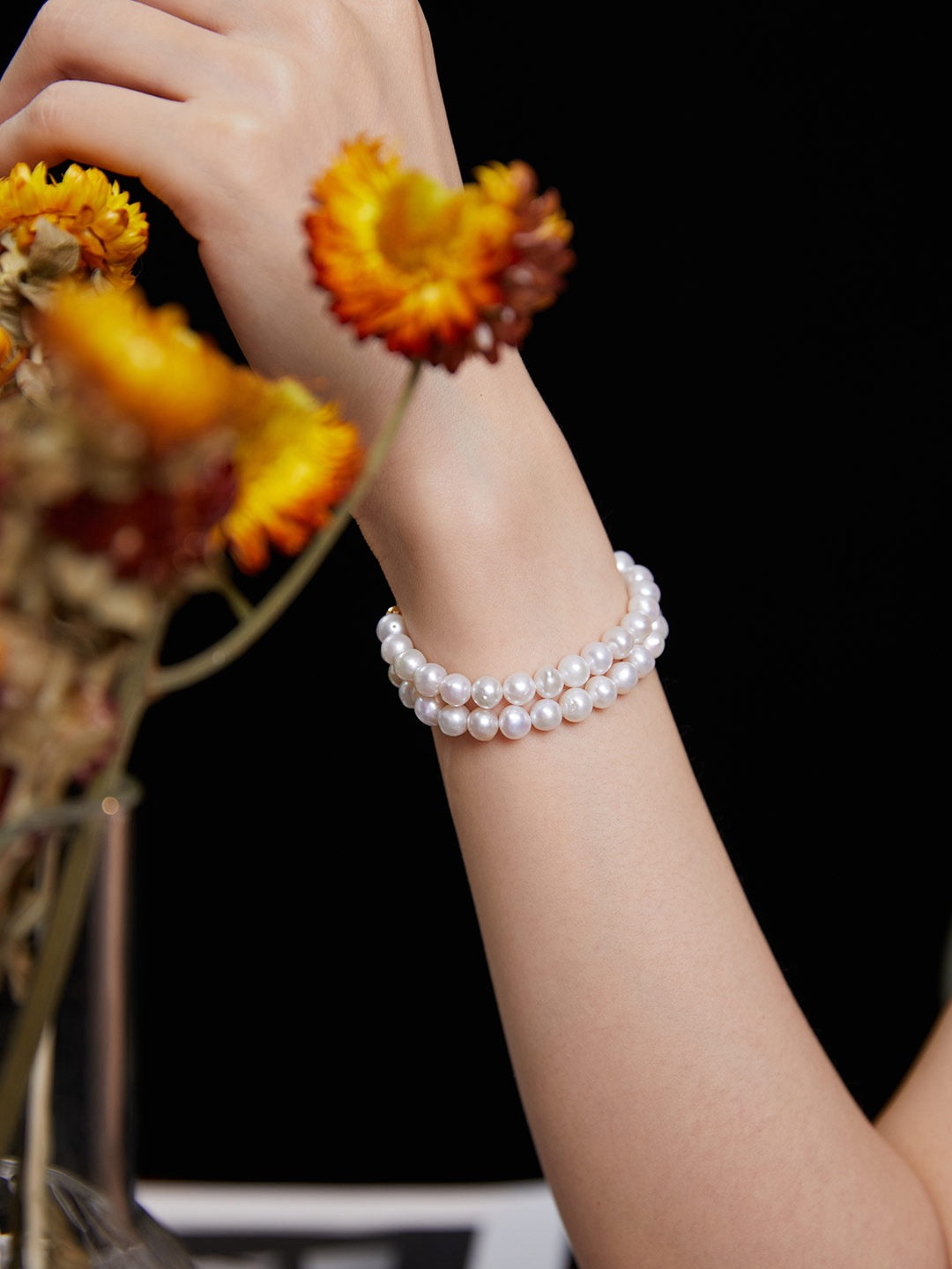 Pearl Double-layered Bracelet