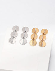 Sterling Silver Simple Earrings