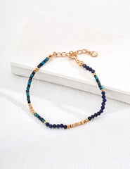 Sterling Silver Lapis Lazuli Bracelet