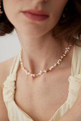 Riley Sterling Silver Pearl Necklace