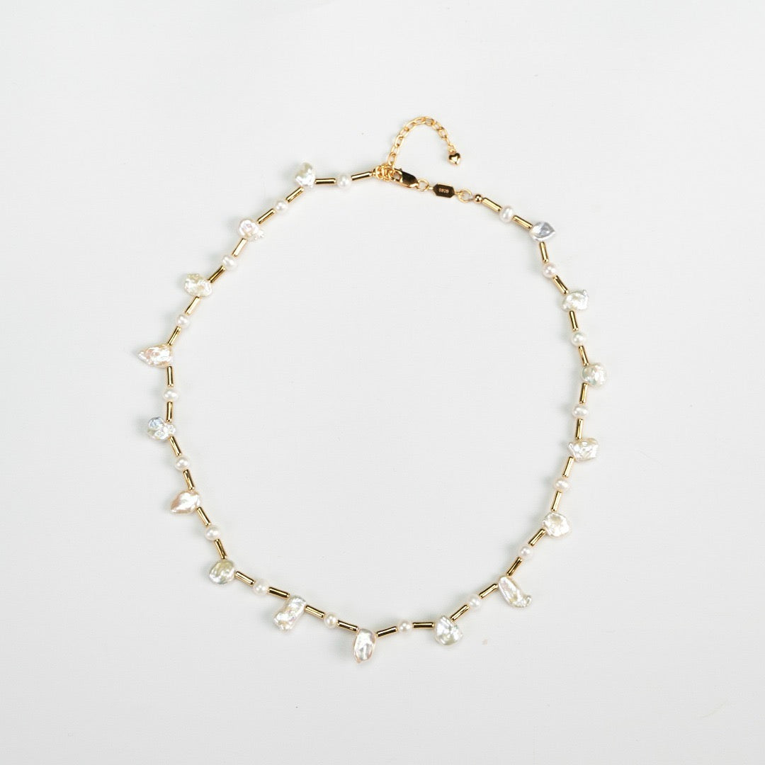 Natural Baroque Pearls Necklace