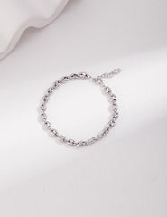 Sterling Silver Simple Bracelet