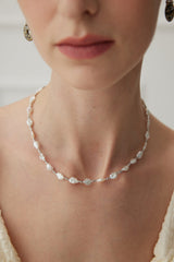 Moonlight Baroque Natural Baroque Pearl Necklace