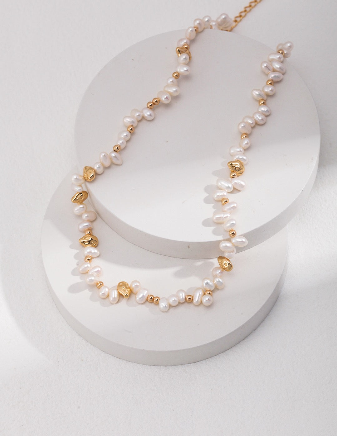 Riley Sterling Silver Pearl Necklace