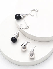 Sterling Silver Drop Earring