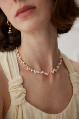 Riley Sterling Silver Pearl Necklace