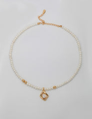 Sterling Silver Pearl Necklace